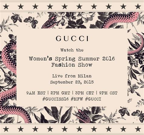 invito evento gucci